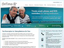 Tablet Screenshot of ontimerx.com
